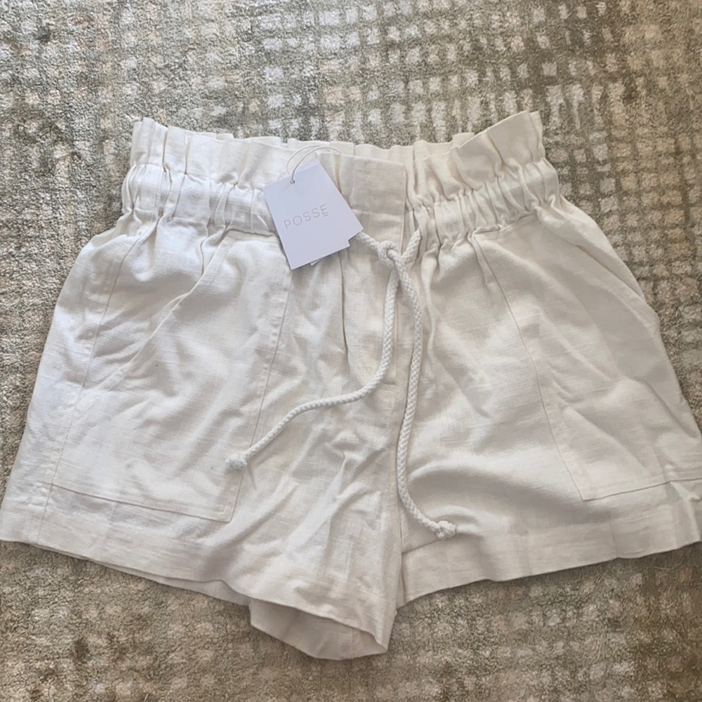 Posse linen shorts